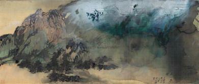 春山暮暮,诗意盎然的山水画卷